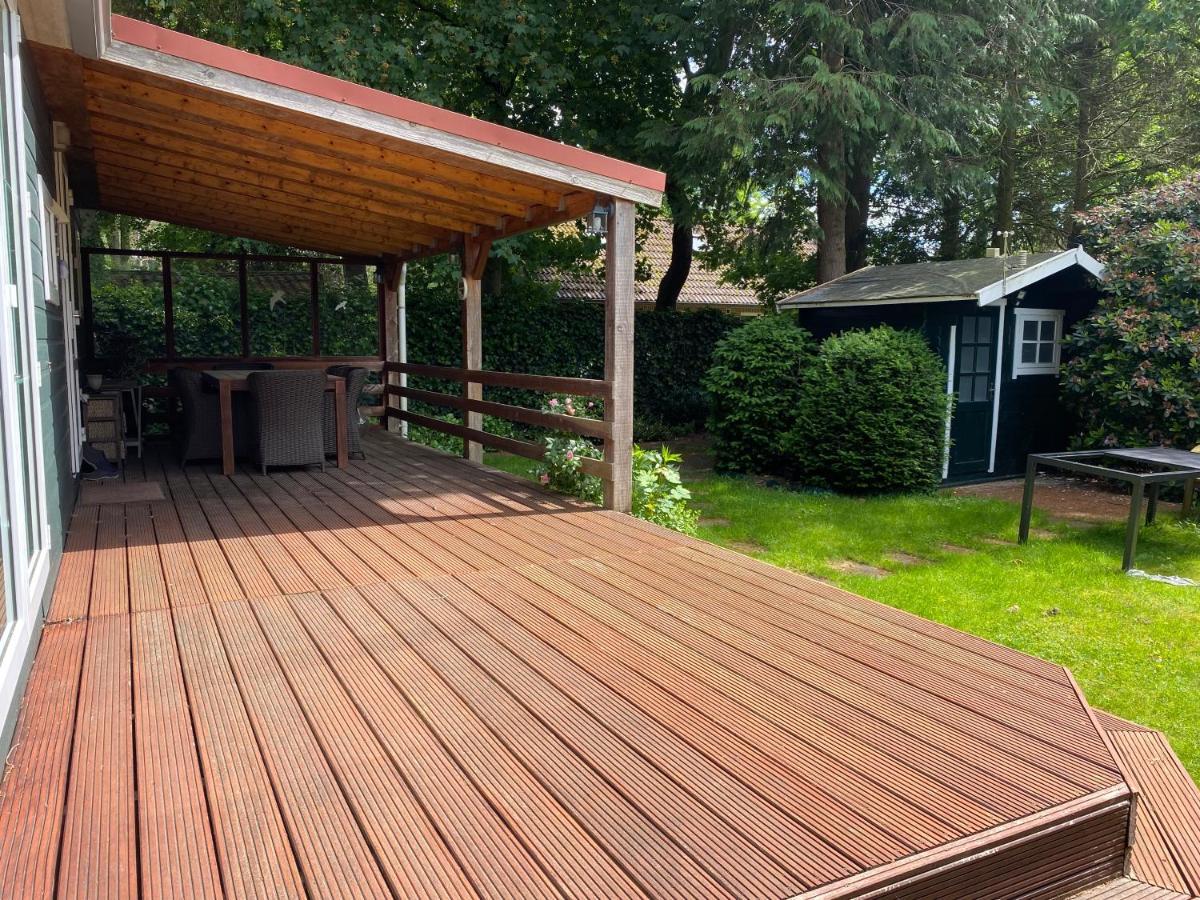 Ruim Privacyvol Chalet Met Overdekt Terras Ermelo Zewnętrze zdjęcie